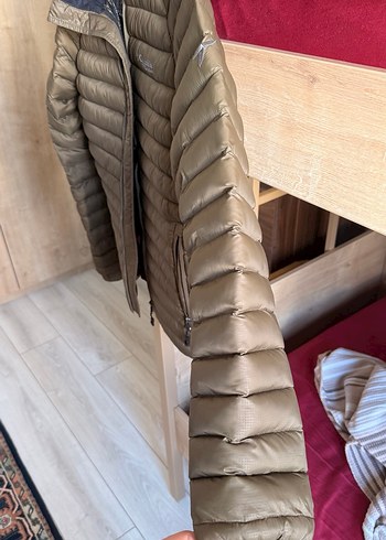 Dik Yaka haki Erkek Mont - Görsel 6