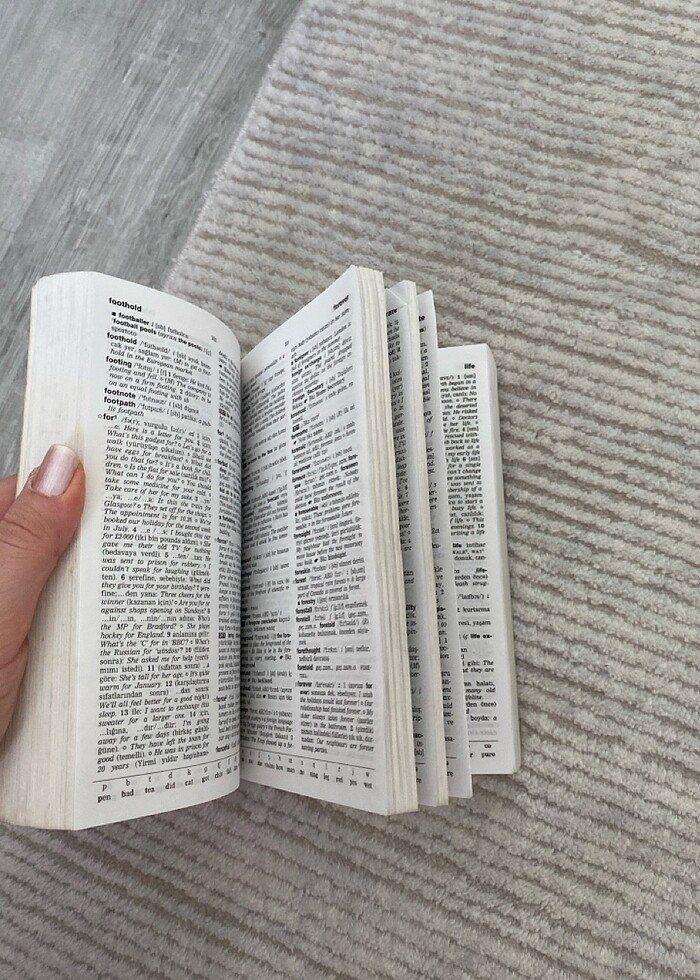 Oxford  İngilizce Türkçe Sözlük - Görsel 5