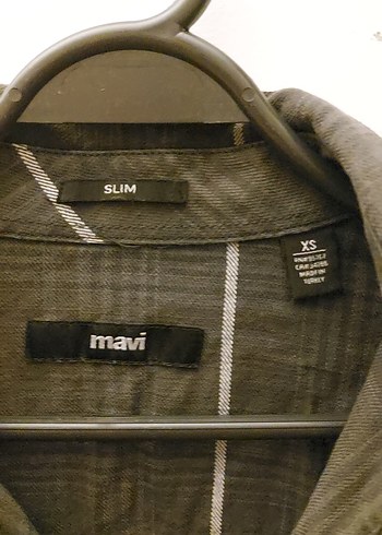 Gri Çizgili Slim Fit Erkek Gömlek - Görsel 4