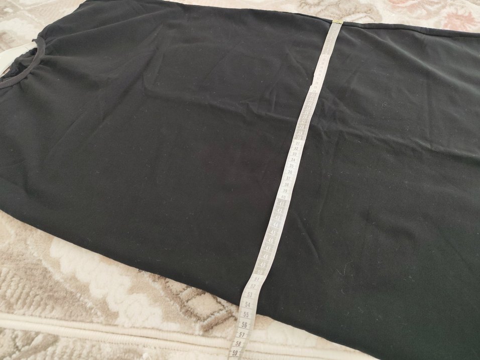 Siyah  Kadın Günlük Uzun Elbise - Görsel 4