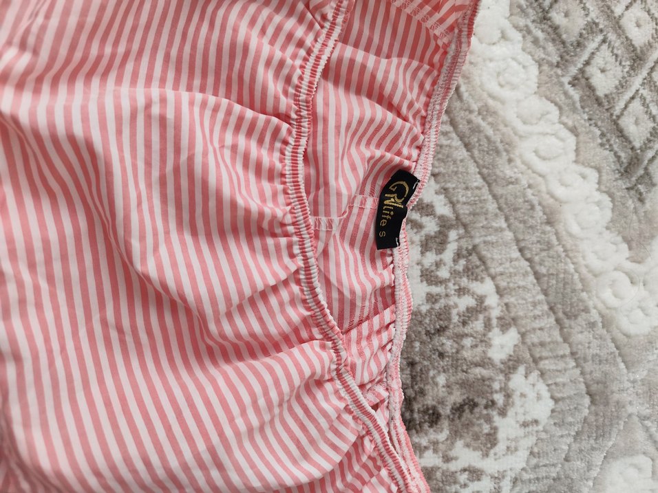 Pembe Fırfırlı Mini Bluz - Görsel 2