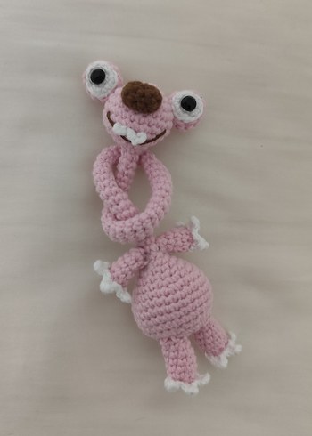 Pastel Renkli Uzun Boyunlu Peluş Oyuncak - Görsel 2