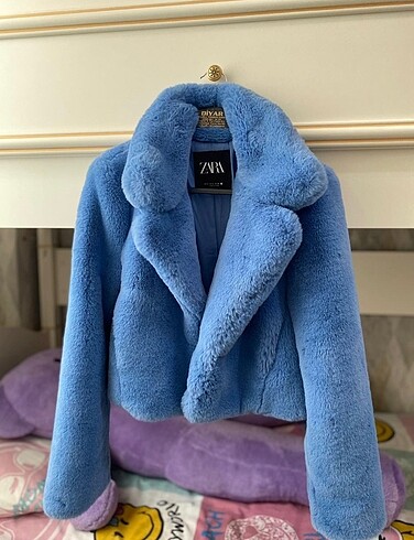 Zara suni peluş kürk