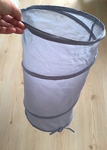 Gri Düz Renk kedi tüneli - Görsel 5