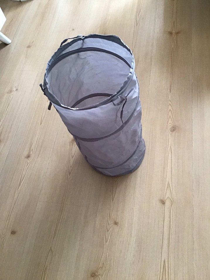 Gri Düz Renk kedi tüneli - Görsel 4