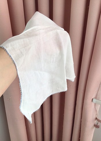 2 adet pamuklu bebek çocuk el ağız mendili - Görsel 5