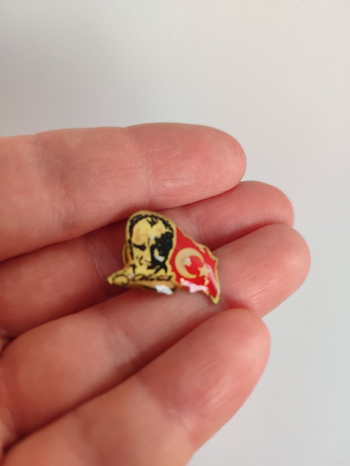 Atatürk rozeti - Görsel 3