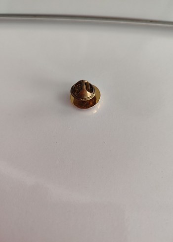 Gold Renkli Atatürk rozeti - Görsel 4