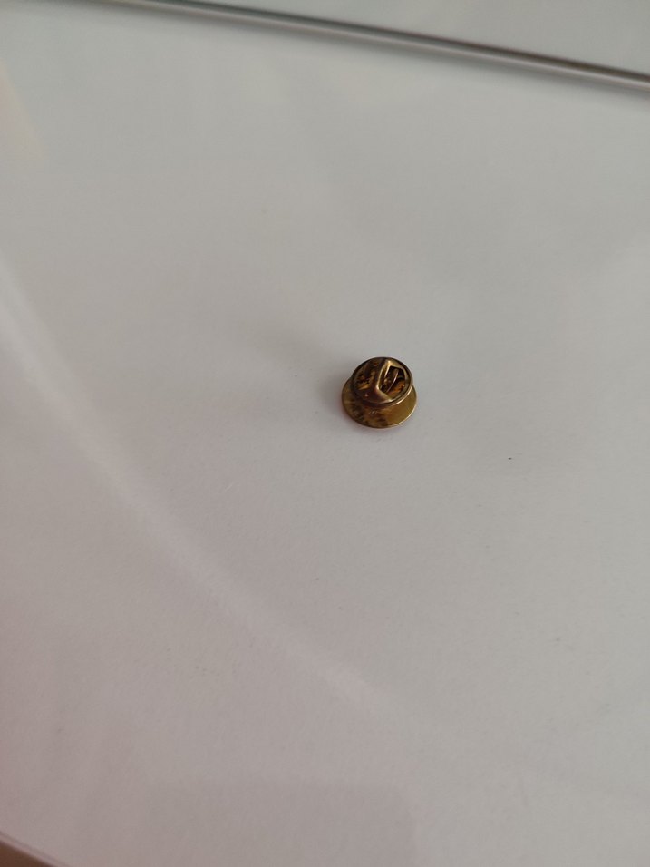 Gold renk Atatürk rozeti - Görsel 4