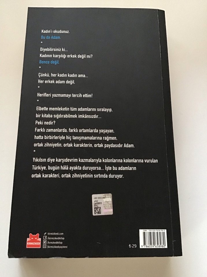 Adam romanı, Yılmaz Özdil - Görsel 2