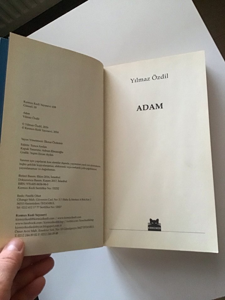 Adam romanı, Yılmaz Özdil - Görsel 3