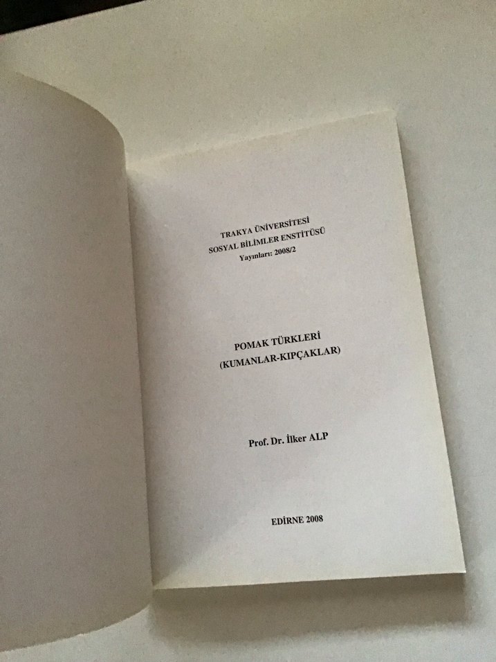 Pomak Türkleri (Kumanlar-Kıpçaklar) Kitap - Görsel 2