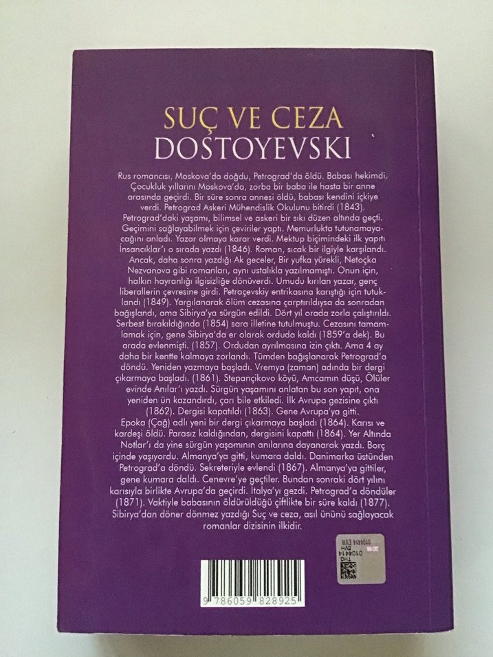 Dostoyevski - Suç ve Ceza - Görsel 3