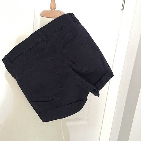 H&M, 32, XXS, koyu lacivert şort