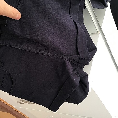 32 Beden lacivert Renk H&M, 32, XXS, koyu lacivert şort
