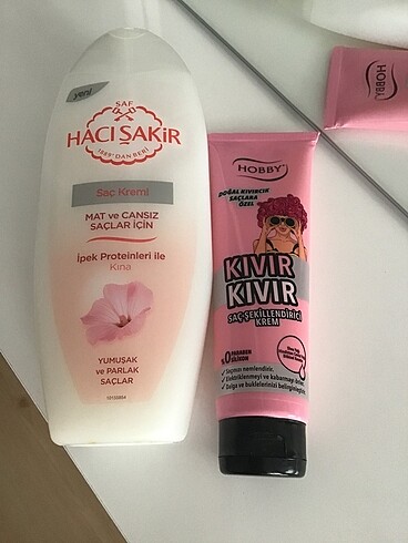 Hobby Life Saç şekillendirici krem ve saç kremi