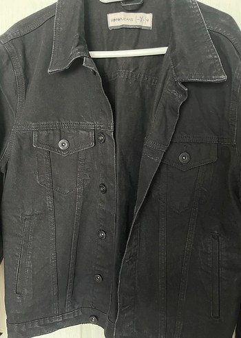 Koton Düğmeli Siyah Erkek Denim Ceket - Görsel 6