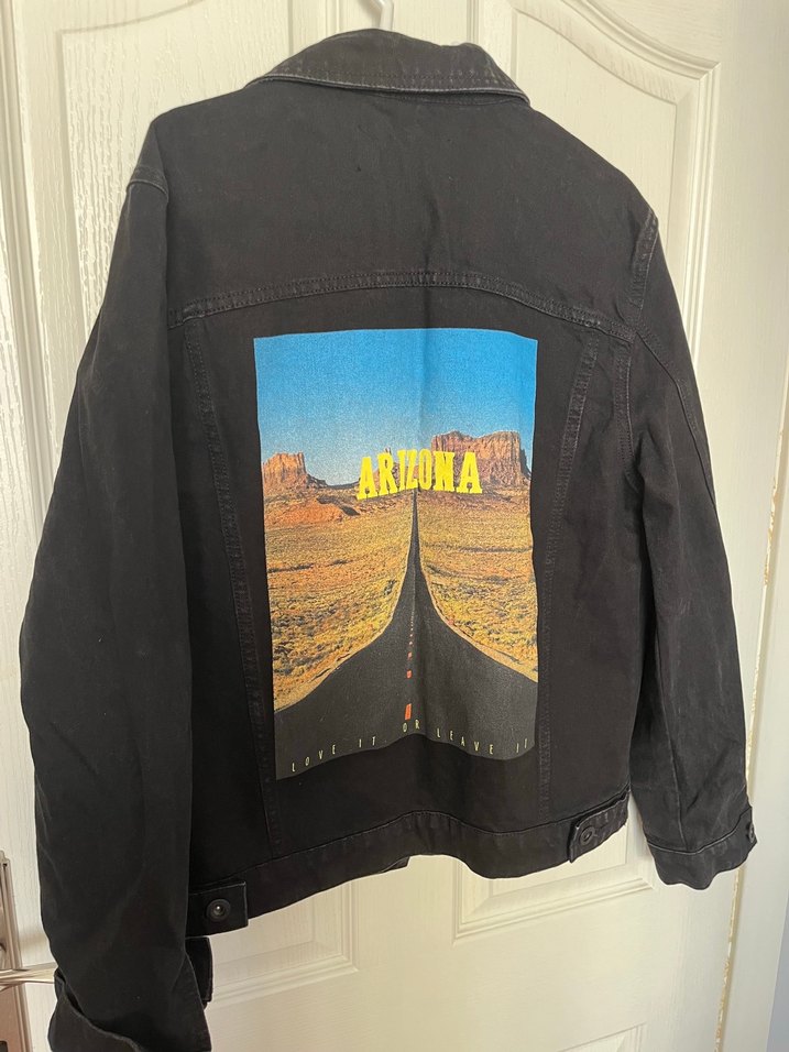 Koton Düğmeli Siyah Erkek Denim Ceket - Görsel 5