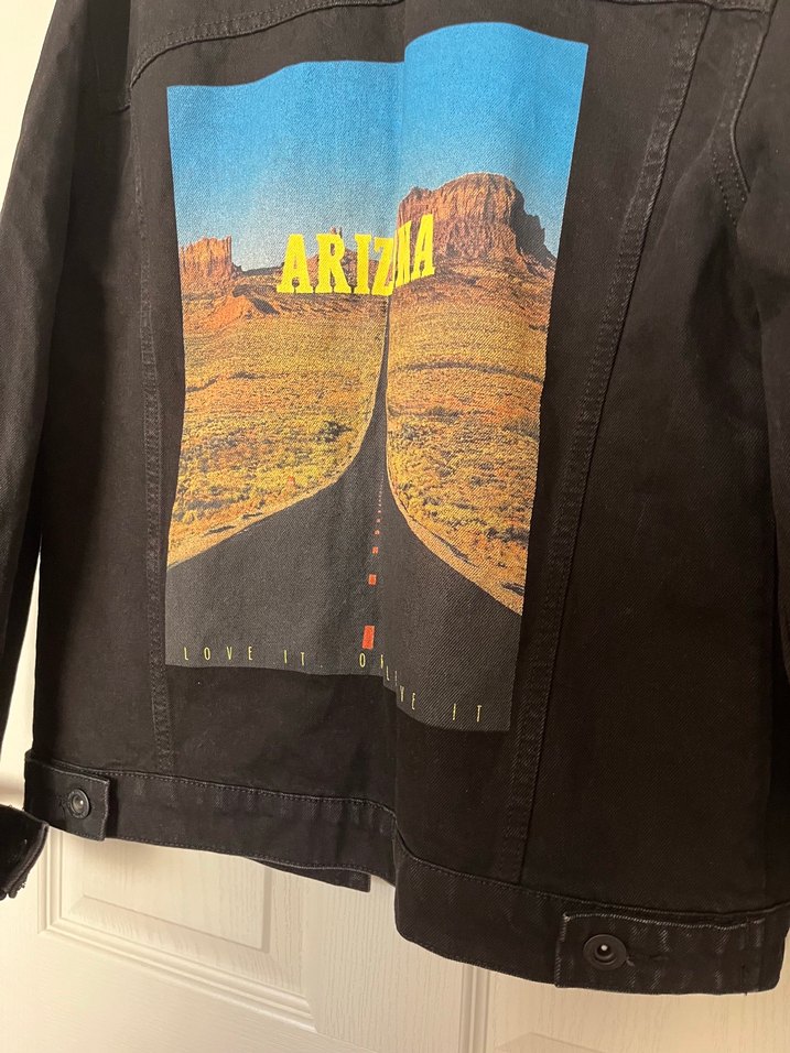 Koton Düğmeli Siyah Erkek Denim Ceket - Görsel 4