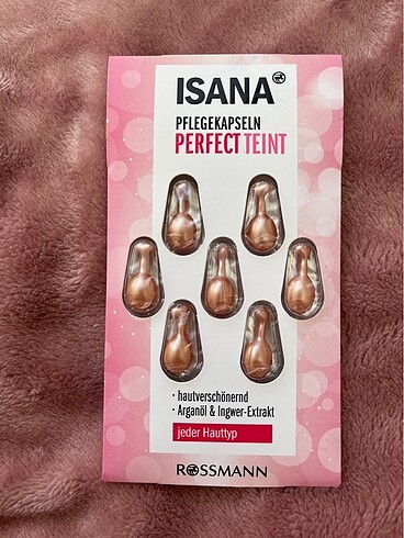 Isana Argan Yağlı Cilt Bakım Kapsülü