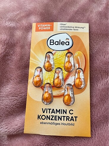 Vitamin C cilt bakım kapsülü
