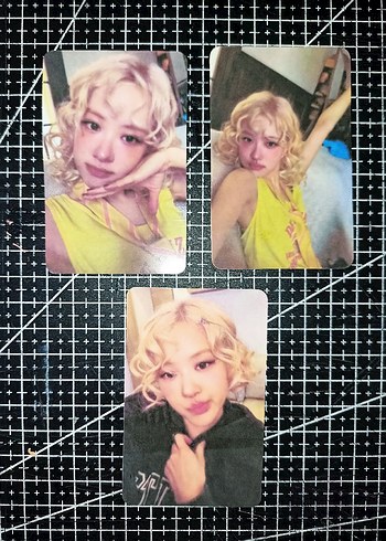 Rose photocard set