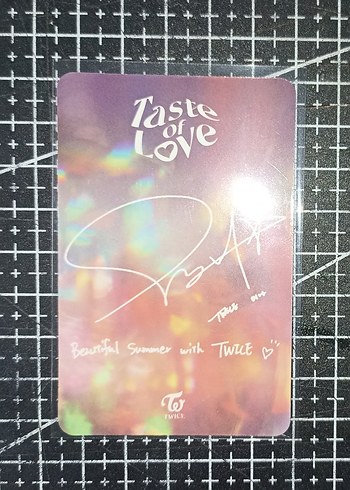MAC Twice Mina photocard