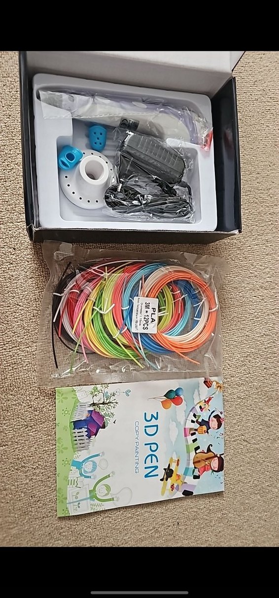 3D Kalem Seti ve Renkli Filamentler - Görsel 2