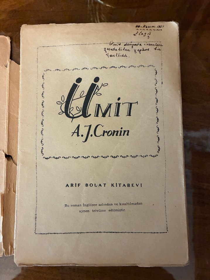 Ümit - A.J. Cronin Romanı - Görsel 2