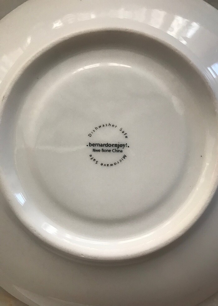 3 Adet Porselen Kahve Fincan Tabağı - Görsel 3