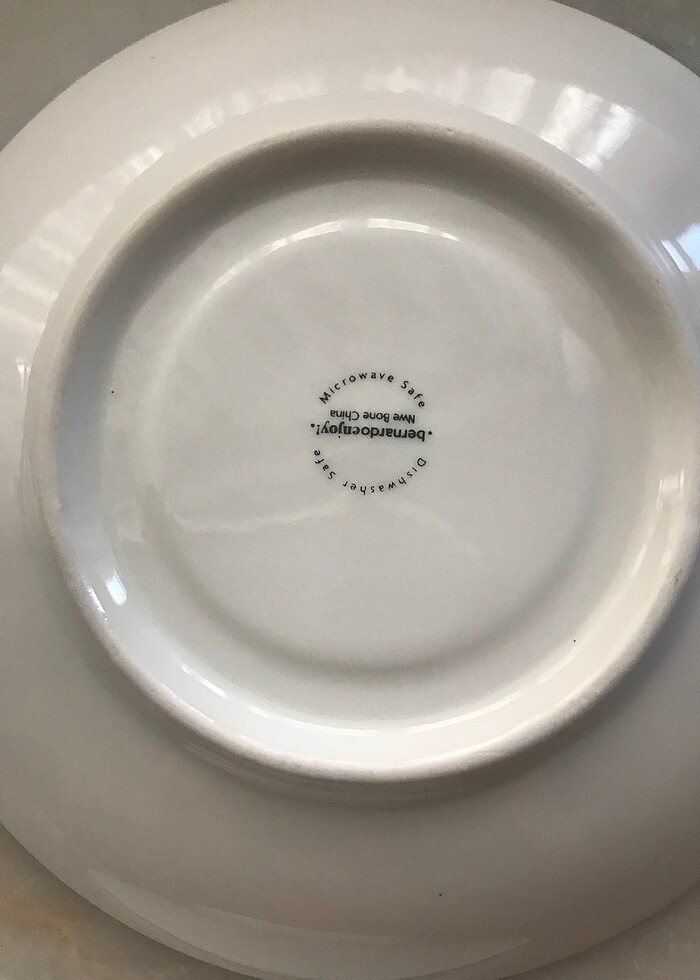 3 Adet Porselen Kahve Fincan Tabağı - Görsel 4