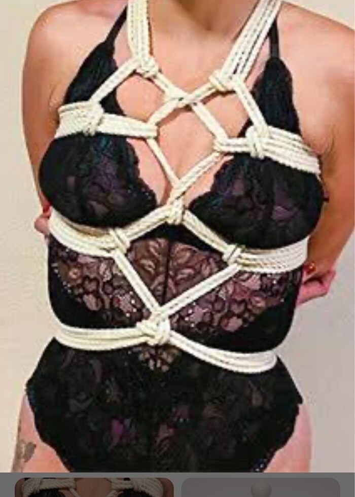 Siyah shibari fantezi ürün - Görsel 5