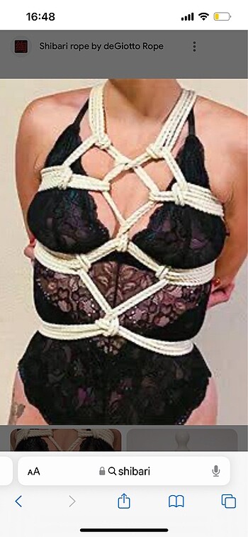 Shibari fantezi oyun ipi - Görsel 4
