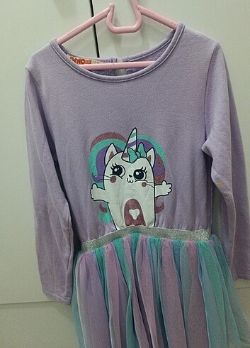 Denokids kız çocuk elbise - Görsel 5