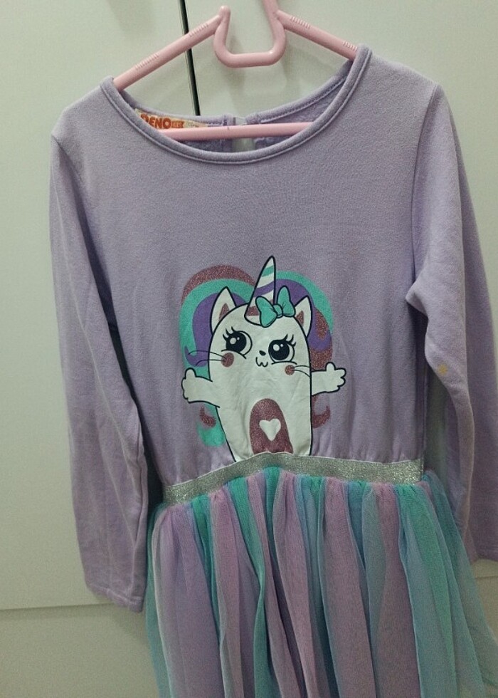 Denokids kız çocuk elbise - Görsel 5