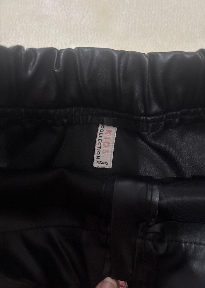 Kız çocuk deri etek - Görsel 3