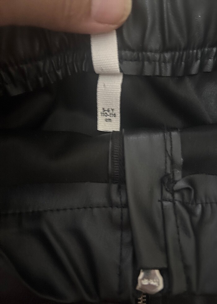 Kız çocuk deri etek - Görsel 4