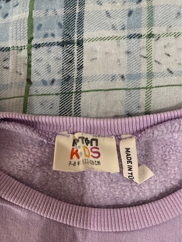 Kız çocuk unicorn pullu sweatshirt - Görsel 3