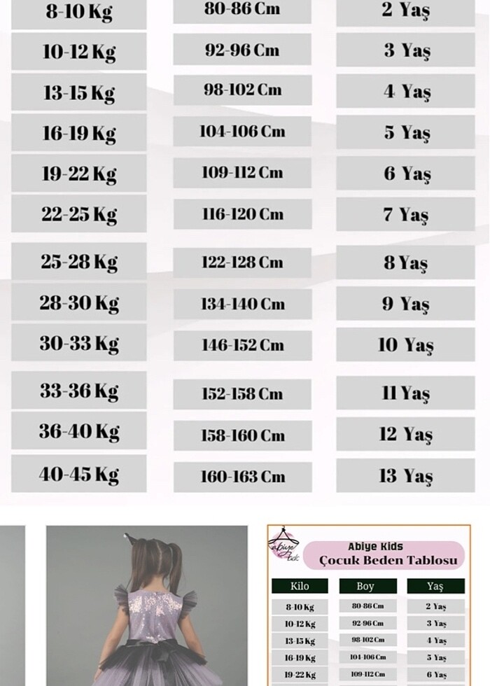 Kuromi karakterli payet işlemeli abiye çocuk elbise - Görsel 2