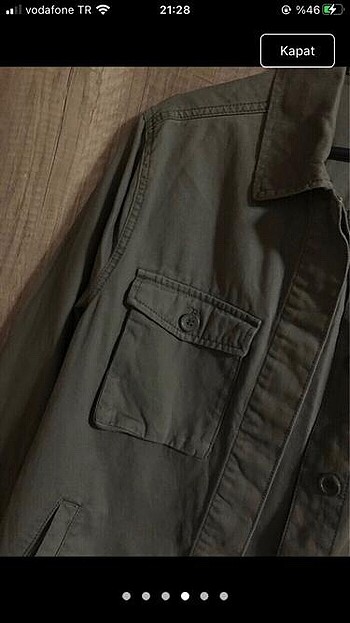 xs Beden H&M haki ceket