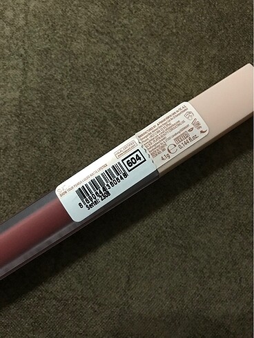  Beden Pastel likit mat ruj 604