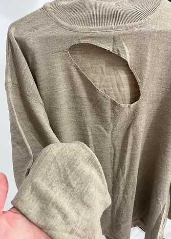 Bej kadın Uzun Kollu  takım - Görsel 4