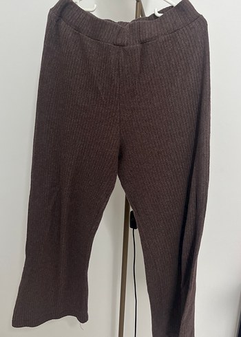 Kahverengi Rahat triko Takım - Görsel 6