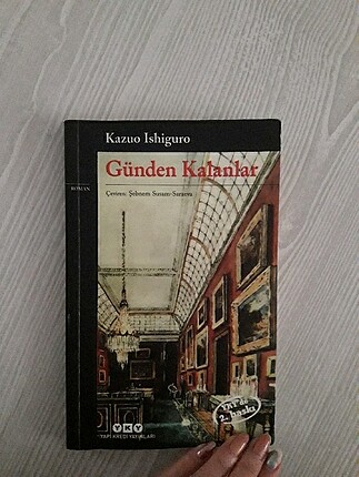 Kazuo ishiguro günden kalanlar beni asla bırakma yazarından roma