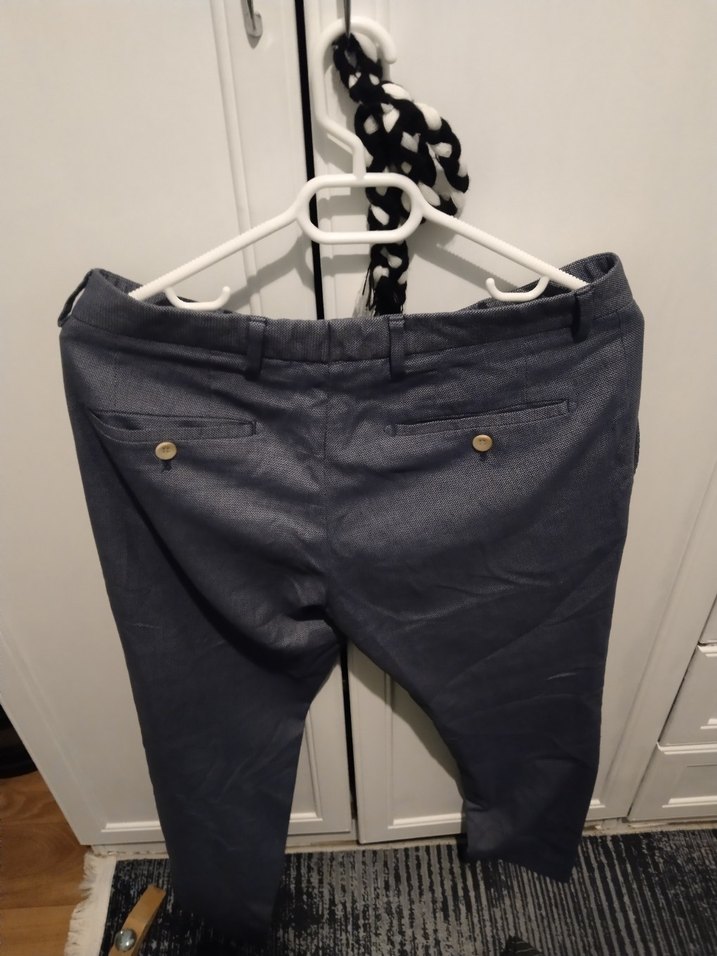mavi grimsi Erkek Denim Pantolon - Görsel 2