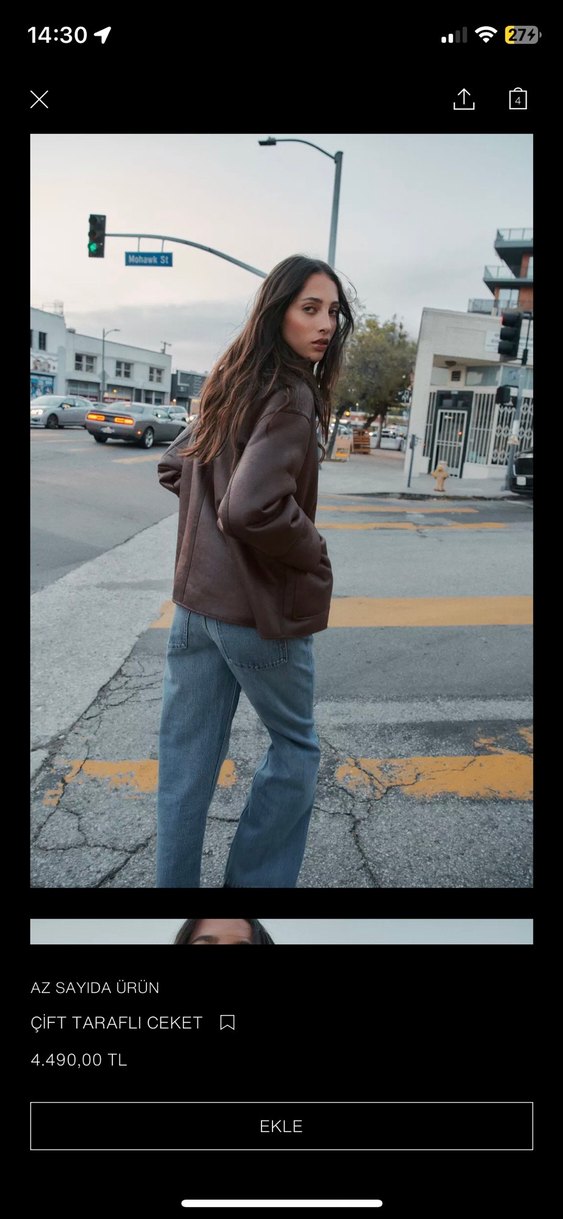 Zara Ceket - Görsel 4