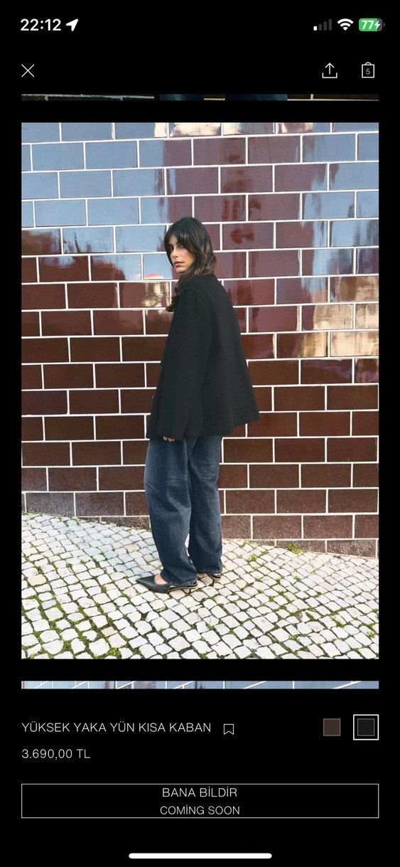 Zara ceket - Görsel 3