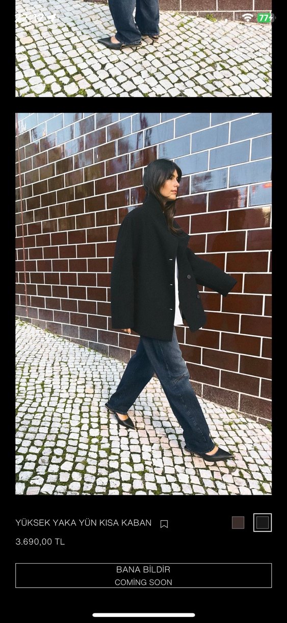 Zara ceket - Görsel 2