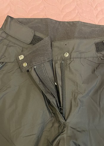 s Beden gri Renk Gri Fermuarlı kadın Kayak Pantolonu