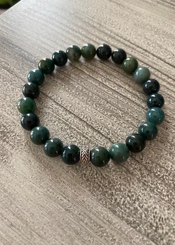 Yeşim doğal taş Kadın Bileklik - Görsel 2